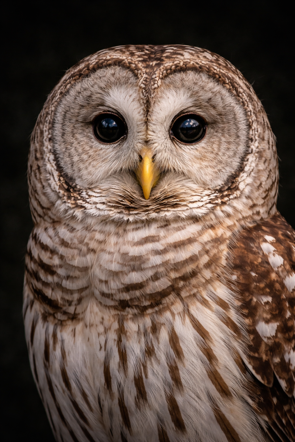 Barred Owl portrait