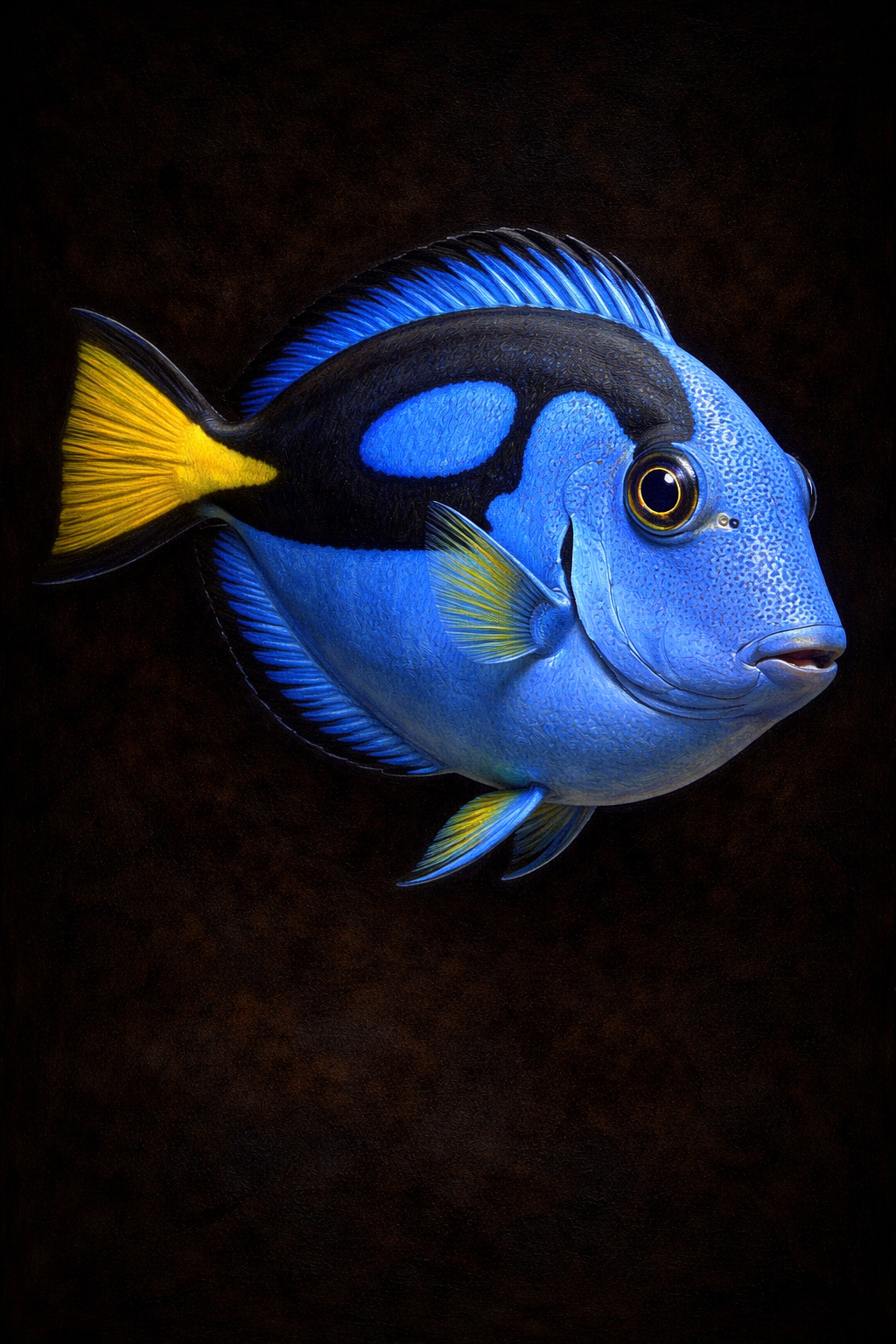 Blue Tang portrait