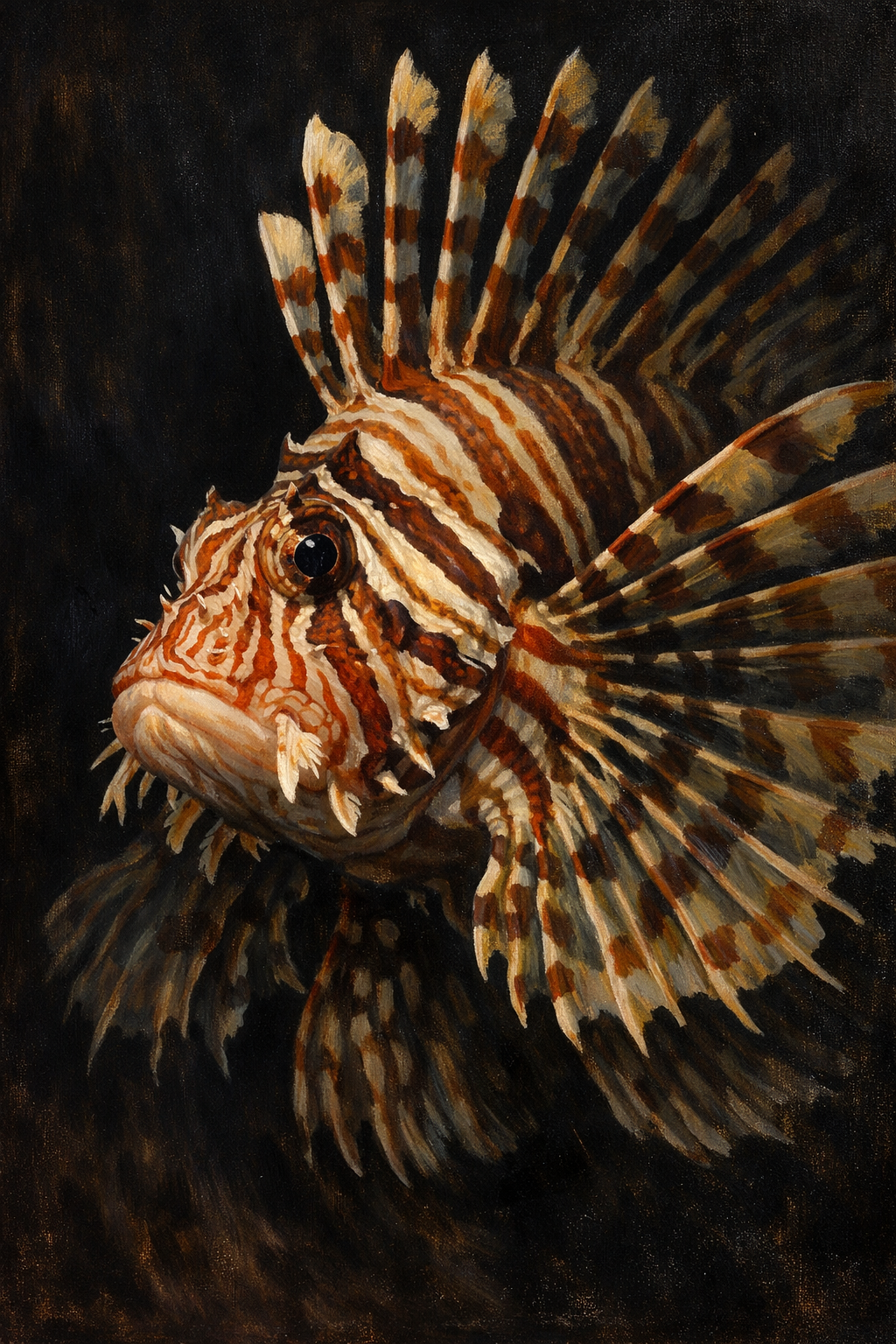Lionfish portrait